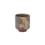 Tedros Pot – Brown Swirl – 4″